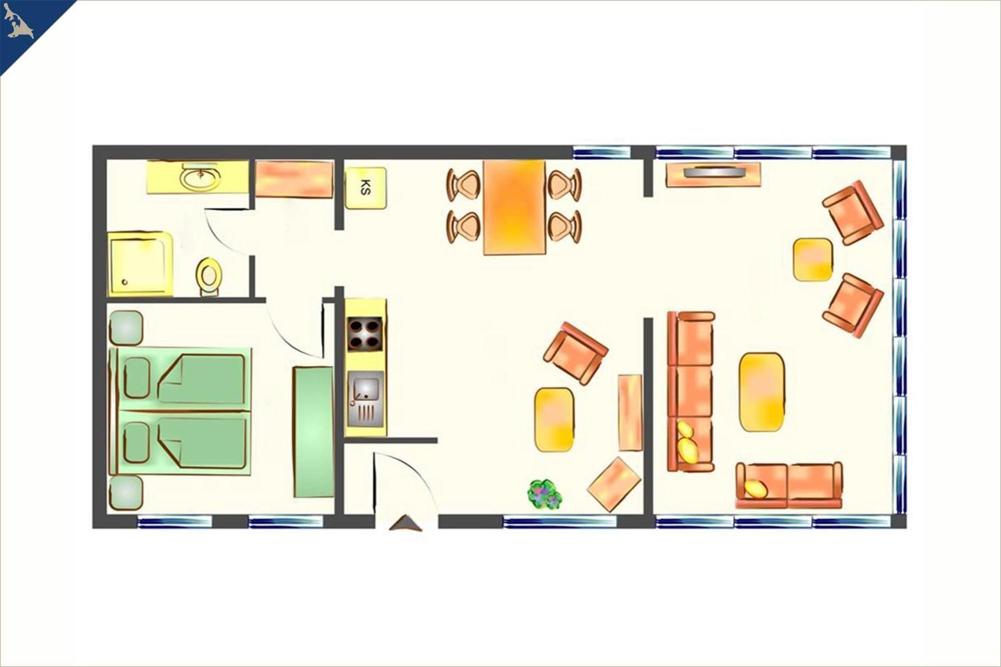 Apartment Westfalia 4 เฮริงสดอร์ฟ ภายนอก รูปภาพ